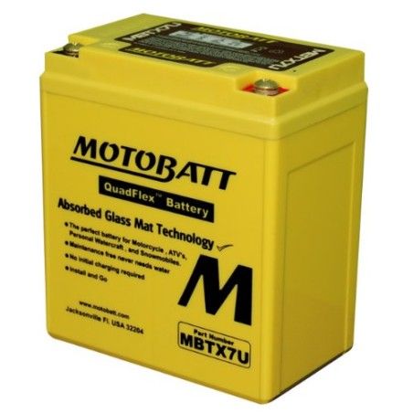 Batteria MOTOBATT MBTX7U 8 Ah