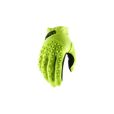 Guanti 100% Airmatic yellow/black bimbo