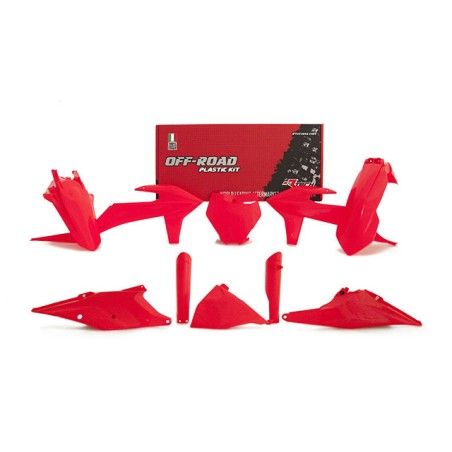 Kit plastiche RACETECH rosso 7 pezzi
SX 125-150 2019
SX 250 2019
SXF 250-350 2019
SXF 450 2019
XC-F 250-350-450 2019
XC 