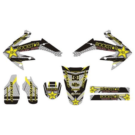 Kit adesivi grafiche Rockstar DC HM 50 2006/2020 gray/black