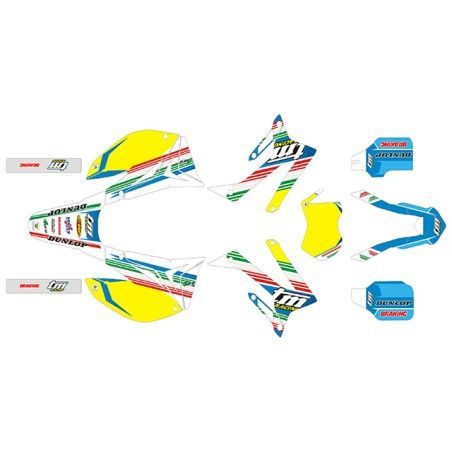 Maxi kit adesivi grafiche Italia x TM 2 tempi dal 2015