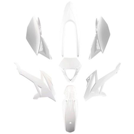 Serie plastiche TUNER bianche x BETA 50 RR motard dal 2012