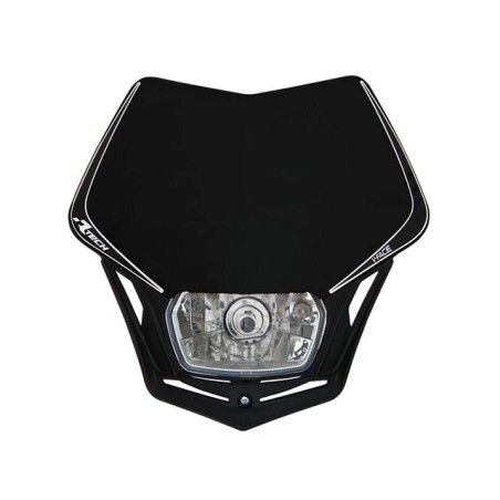 Mascherina portafaro universale RACETECH v-face nera