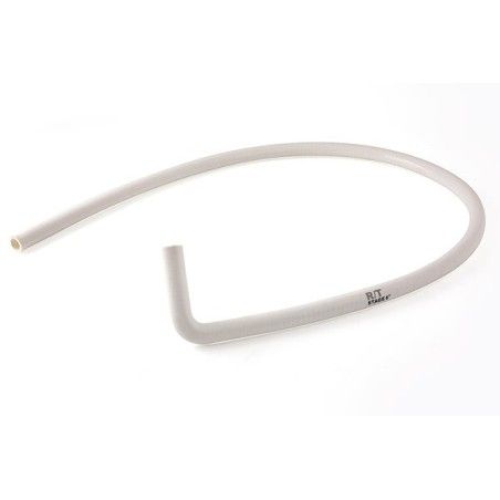 Tubo siliconico bianco STAGE6 x circuito liquido da 1,5 metri con 1 curvatura a 90°