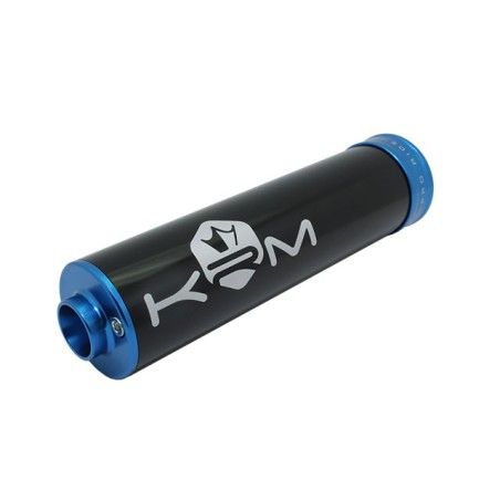 Silenziatore KRM blu x marmitte 90-110cc