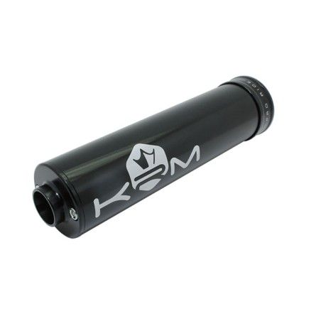Silenziatore KRM nero x marmitte 70-90cc