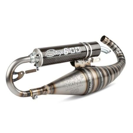Marmitta STAGE6 R/T x Kit R/T 70cc Piaggio/Gilera spillo smontabile