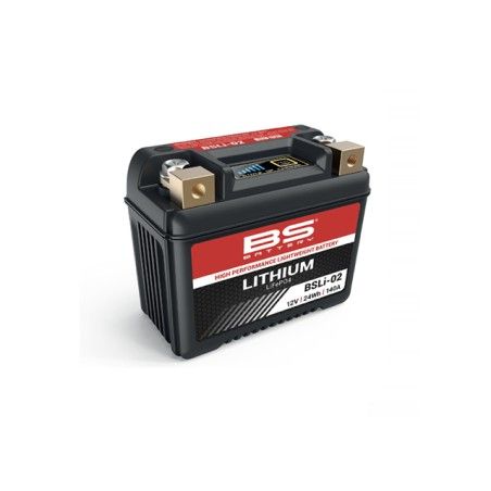 Batteria BS al litio BSLi-02 (YTX4L-BS YTX5L-BS YTZ5S)