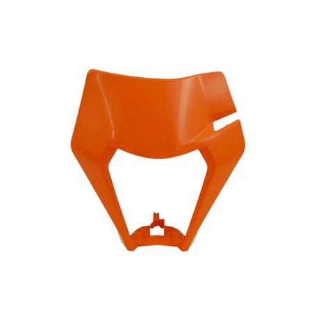 Mascherina RACETECH per KTM exc 2020-22 arancio