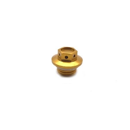 Tappo olio motore giallo x Minarelli AM6  ( M16x2 )