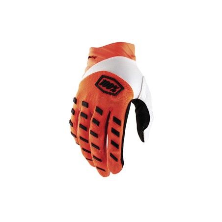 Guanti 100% Airmatic fluo orange