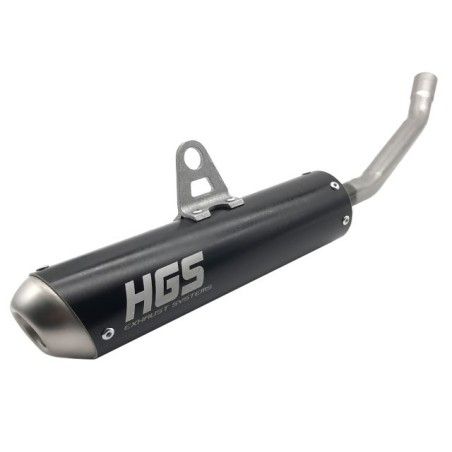 Silenziatore nero HGS per KTM exc 125 05/16