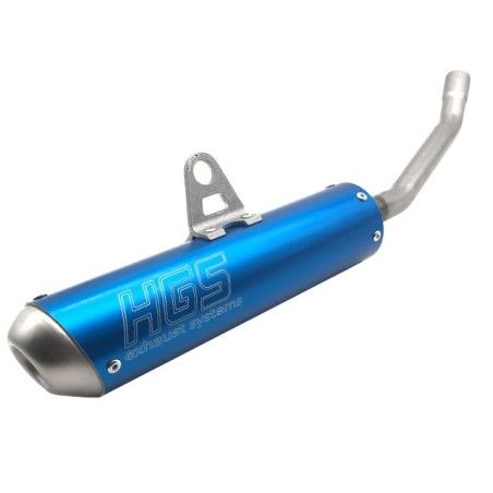Silenziatore blu HGS per KTM exc 125 05/16