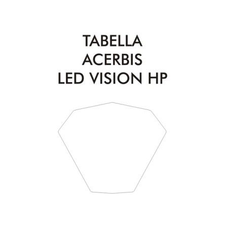 Adesivo tabella mascherina ACERBIS LED VISION HP