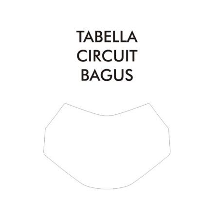 Adesivo tabella mascherina CIRCUIT BAGUS