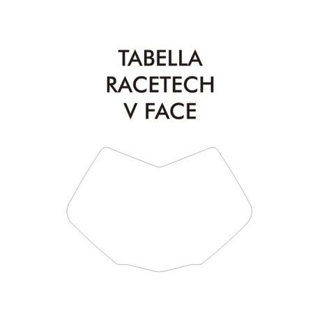 Adesivo tabella mascherina RACETECH V-FACE