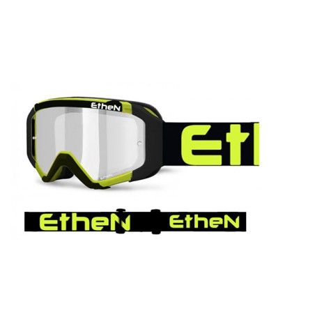 Maschera ETHEN 05 Basic giallo fluo primis