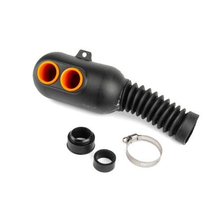 Airbox MOTOFORCE Racing nera con soffietto imbocco da 35 o 50mm