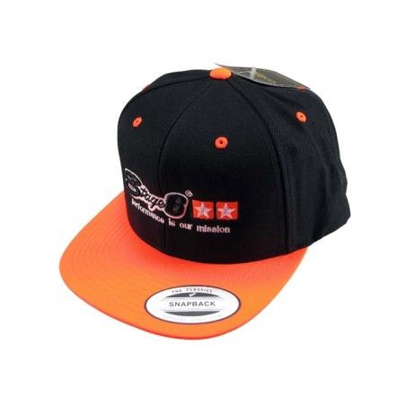 Cappellino STAGE6 nero/arancio