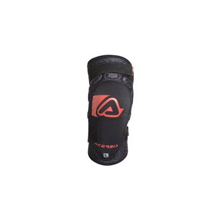 Ginocchiere junior ACERBIS soft nero -rossa