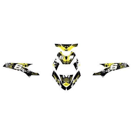 Kit deco STAGE6 giallo-nero Yamaha BW\'s Booster dopo 2004