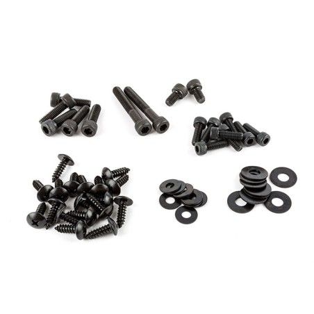 Set viti STR8 in acciaio nero x carene Rocket - NG - Bw\'s Bump fino al 2004