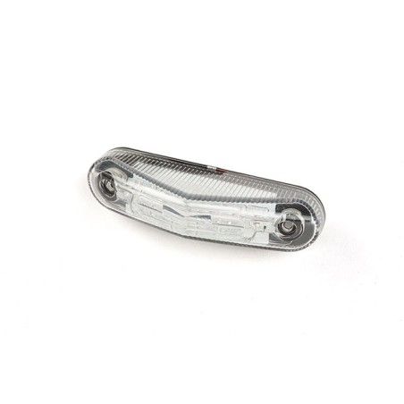 Fanale posteriore STR8 LED universale vetro trasparente 6 led rossi omologato CE