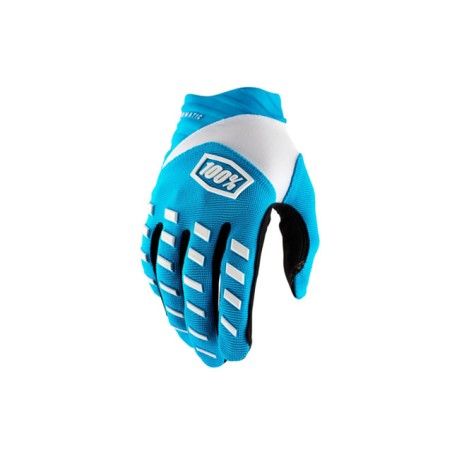 Guanti 100% Airmatic azzurro