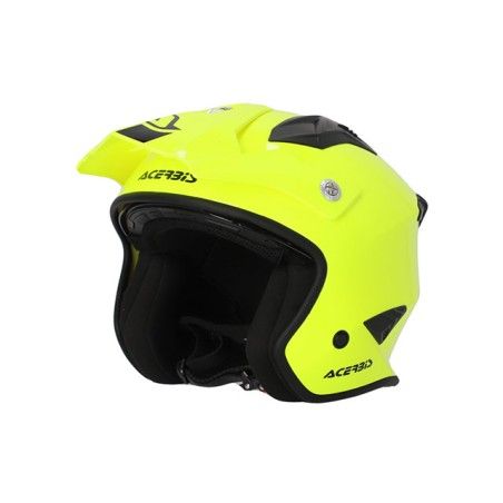 Casco ACERBIS jet aria helmet giallo fluo