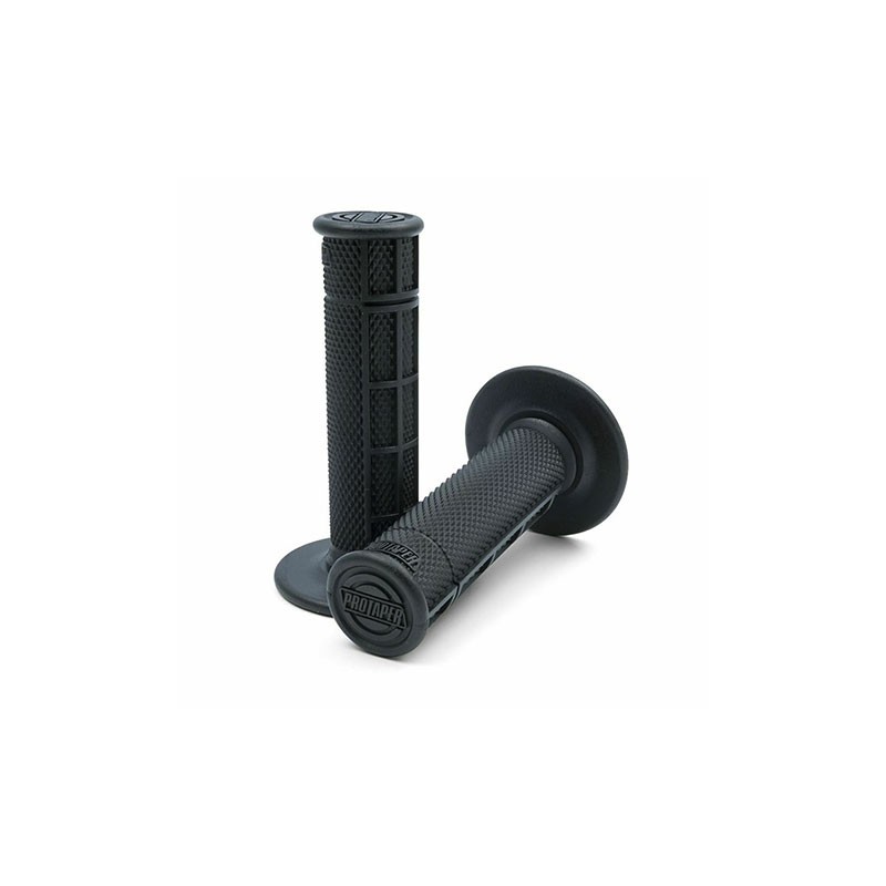 Coppia manopole cross enduro PRO TAPER nero