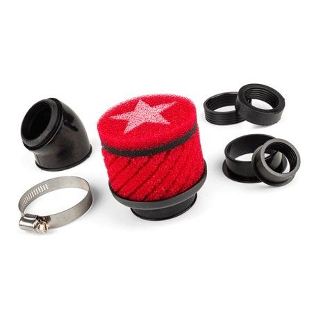Filtro aria STAGE6 EVO rosso imbocco da 28/35/42/45/48mm