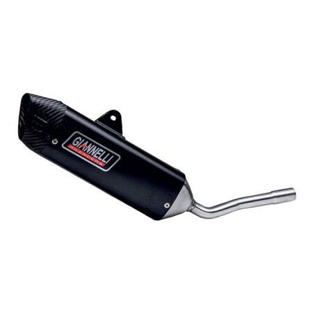 Silenziatore GIANNELLI in alluminio nero x marmitta 34093HF Fantic XE