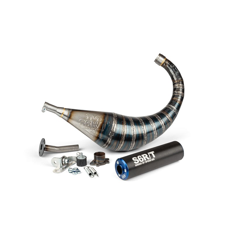 Marmitta STAGE6 R/T 70/80cc x Derbi