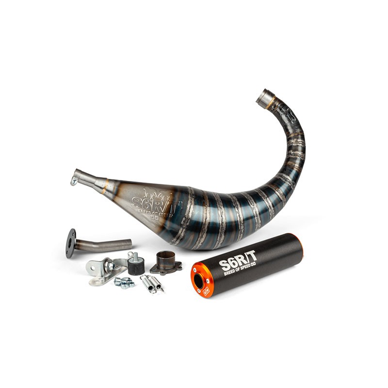 Marmitta STAGE6 R/T 70/80cc x Derbi