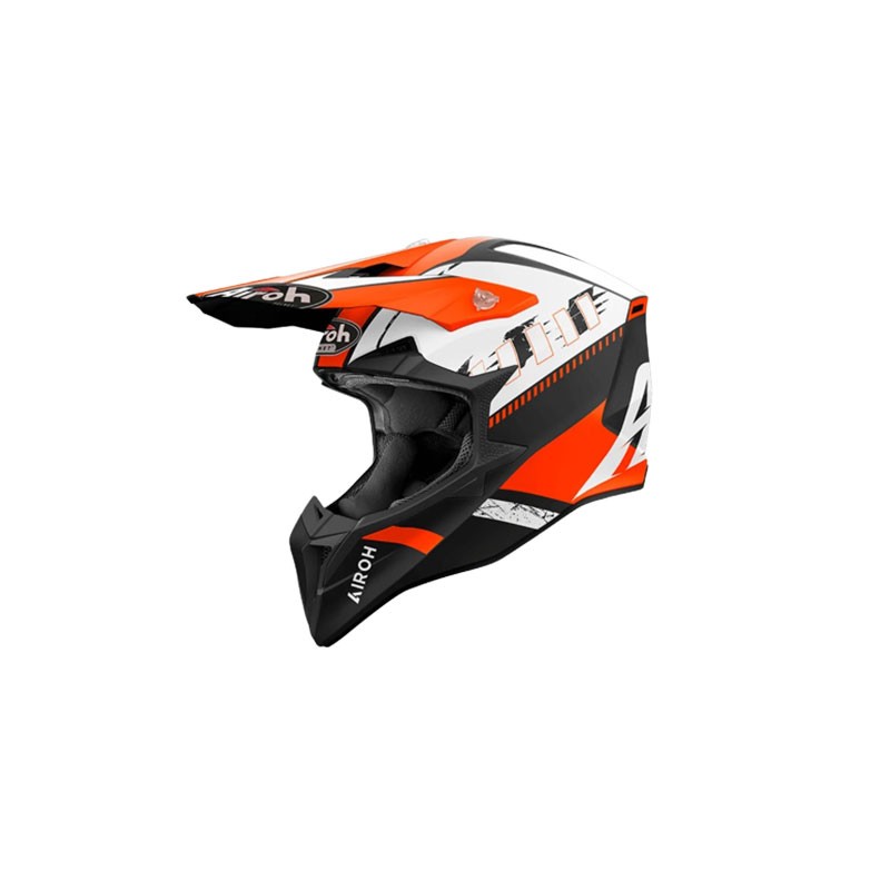 Casco AIROH Wraap 2024 Fell orange matt