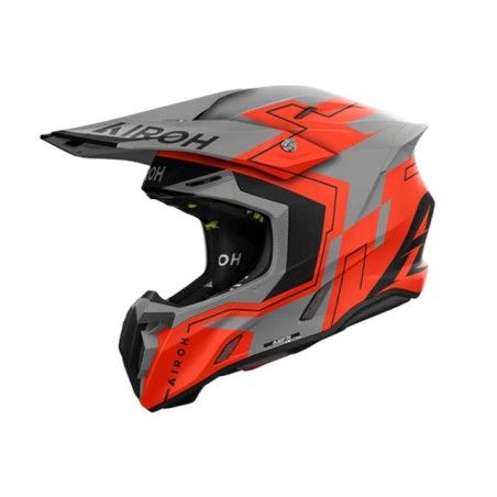 Casco AIROH 2024 Twist 3 Dizzy orange fluo matt