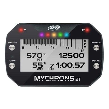 Strumentazione AIM MyChron5S 2T con sensore temperatura M10