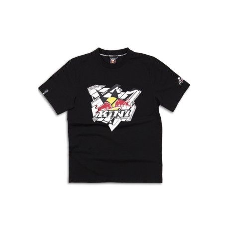 T-shirt RED BULL KINI sliced black tg S
