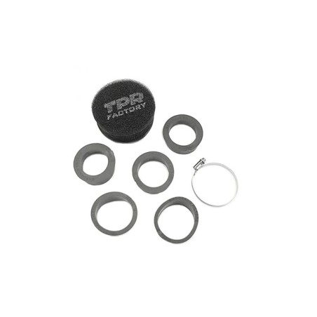 Filtro aria TPR Ø100X65 Nero imbocco 46-49-52-55-58-62mm