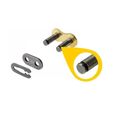 Giunto Maglia Tipo 26 Catena REGINA 126EB-ORO 428 ( senza OR )