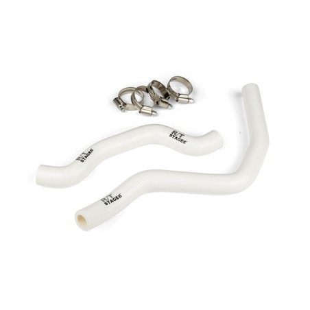 Tubi siliconici STAGE6 bianchi x 1 radiatore  HM/VENT - FANTIC