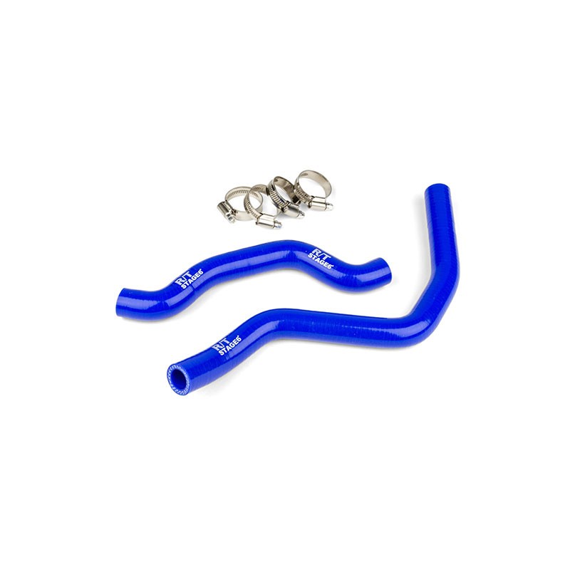 Tubi siliconici STAGE6 blu x 1 radiatore  HM/VENT - FANTIC