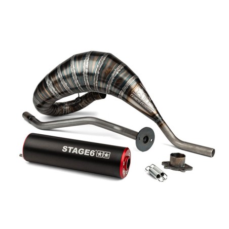 Marmitta STAGE6 80-90cc x DERBI