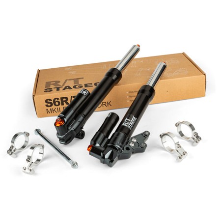 Forcella STAGE6 MK II regolabile con steli da 30mm x Yamaha Aerox