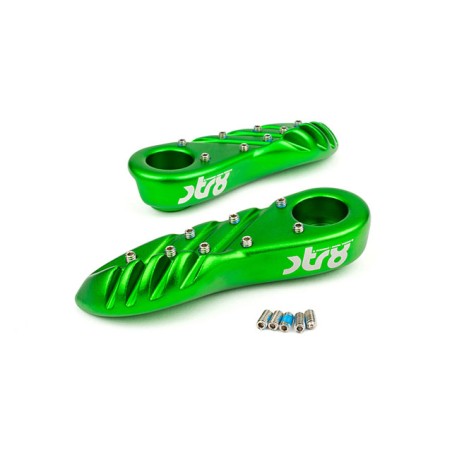 Pedane poggiapiedi STR8 verdi x Booster dal 2004