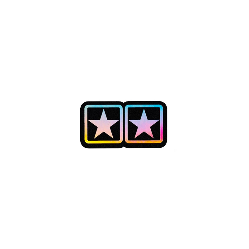Adesivo STAGE6 stelle olografico 50x25mm