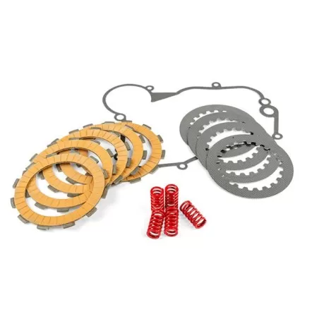 Kit frizione KRM x DERBI a 5 dischi con molle rosse e guarnizione
