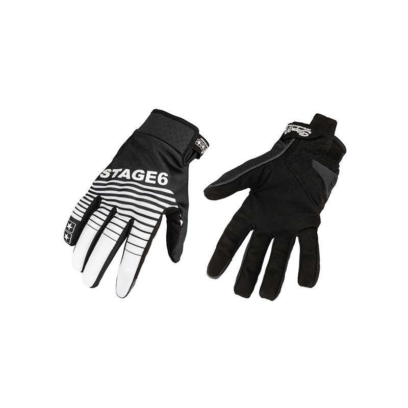 Guanti STAGE6 Street pure bianco/nero