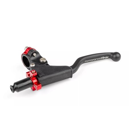 Comando leva frizione universale MOTOFORCE nera/rossa