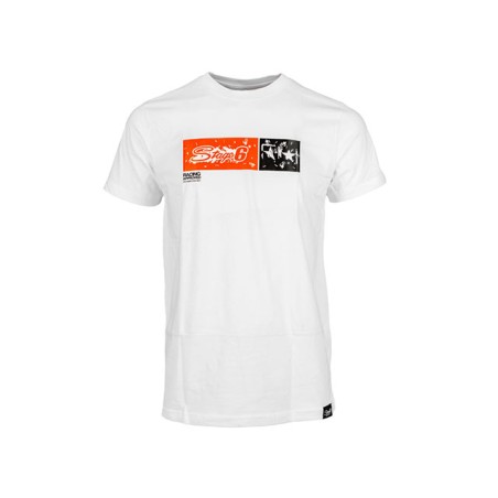 T-Shirt STAGE6 Racing Approved bianca